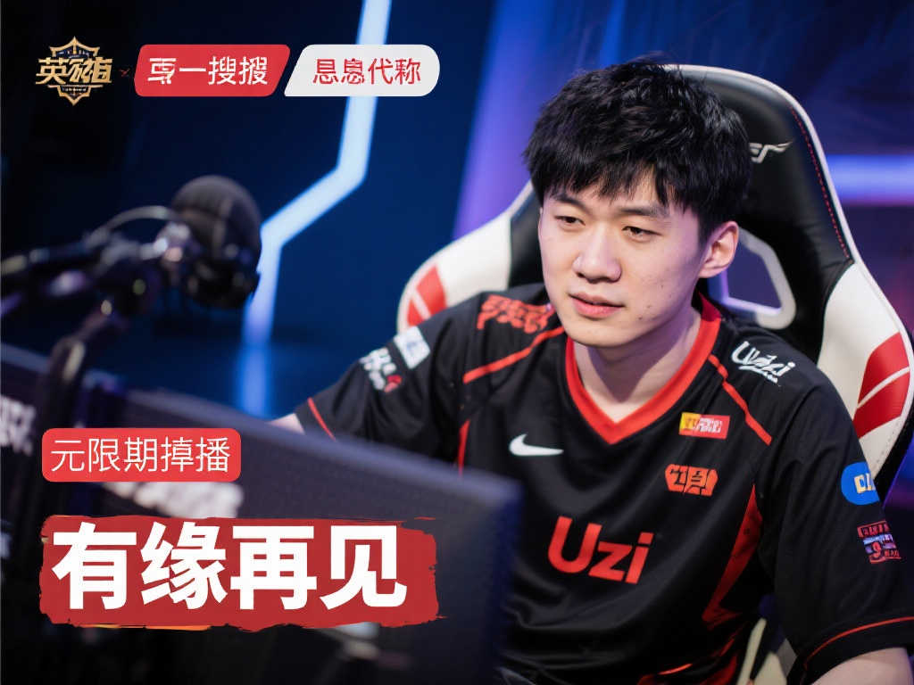 Uzi告别直播舞台：坦露心声激情不再，暂别粉丝有缘再会